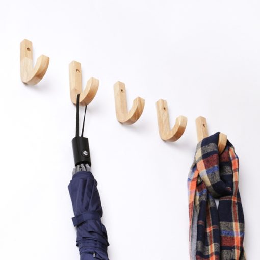 Wall Clothes Hanger Coat Wood Coat Rack Garden Hook Creative Hook Wall Hanger Wooden Coat Hooks Pretty Home Decoration