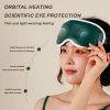 Wireless Heated Eye Rechargeable Smart Eye Massager Relax Strain Dry Dark Circles Improve Sleep 3D Contoured Eye Sleep