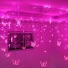 220V 110V 3.5M Butterfly Led Curtain Light Christmas Garland Led String Fairy Lights For Holiday Wedding Party Home Decoration