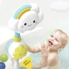 Bath Toys For Kids Baby Water Game Clouds Model Faucet Shower Water Spray Toy For Children Squirting Sprinkler Bathroom Baby Toy