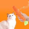 Carrot Pet Cat Toy Paper Rope Chew Toys Built-In Bell Small Animals Cute Pet Toys Wholesale