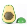 Cat Licking Toy Natural Catnip Wall Stickup Avocado Style Insect Gall Fruit Cat Snacks Clean Intestinal Cleansing Tone Cat Grass