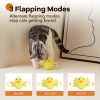 Cat Toys Interactive For Indoor Cats Rechargeable Touch Activated Duck Cat Squeaking Catnip Toy For Cats/Kittens