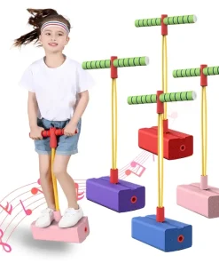 Children'S Grow Taller Balance Toy Frog Jumping Outdoor Exercise Equipment Color Boys And Girls Fitness Bouncing Sound Sport Toy