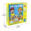 Colorful Learning Tool For Visual Perception - Shape Matching Renbo Cognitive Toy