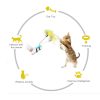 Creative Funny Feet Cat Stick Feather Spring Toy Liberates Hands Multi-Functional Interactive Puzzle Training Pet Supplies