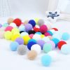 Cute Funny Cat Toys Stretch Plush Ball 0.98In Cat Toy Ball Creative Colorful Interactive Cat Pom Pom Cat Chew Toy Dropshipping