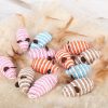 False Mouse With Feather Tail Cat Toy Built In Gravel Multi-Color Pet Supplies Mini Funny Playing Toys Interactive Cats Kitten
