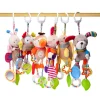 Good Quality Newborn Baby Rattles Plush Stroller Cartoon Animal Toys Baby Mobiles Hanging Bell Educational Baby Toys 0-24 Months