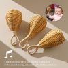 Rattan Rattles Educational Toys For Kids Crib Mobile Hand Bell Baby Accessories Infant Sensory Toy Baby Teether Gifts
