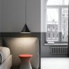 Hanging Lamp Decoration For Living Room Long Wire Design Led Pendant Lights Geometric Pendant Bedside Wall Sconce Light Fixture