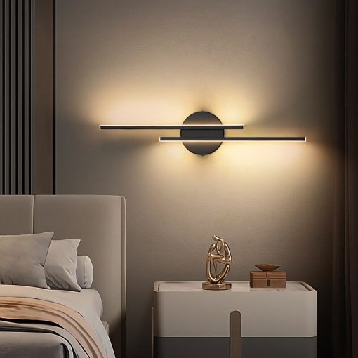 Led Modern Wall Light Bedroom Bedside Living Room Wall Lamp Nordic Balcony Aisle Study Corridor Interior Lighting Fixture