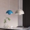 Modern Flowerpot Pendant Light Semicircular Restaurant Hanging Ceiling Lamp Indoor Living Room Bar Kitchen Island Lamps