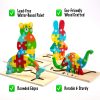 Montessori Wooden Toddler Puzzles For Kids Montessori Toys For Toddlers 2 3 4 Years Old Wooden Puzzle For Toddler Dinosaur Toy