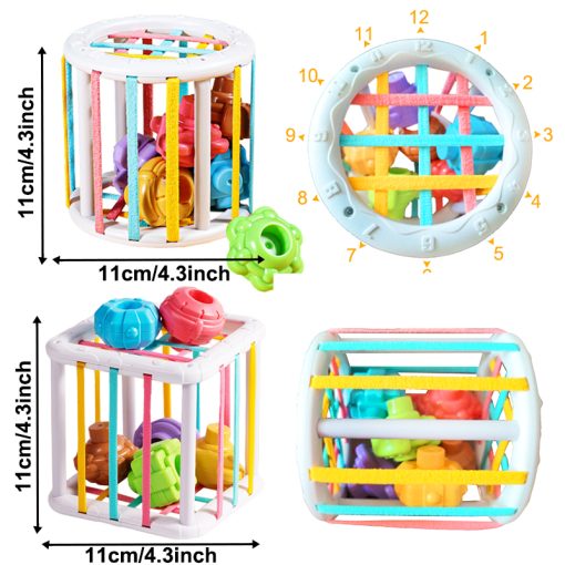 Colorful Shape Blocks Sorting Game Baby Montessori Learning Educational Toys For Children Bebe Birth Inny 0 12 Months Gift