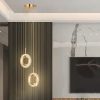 Nordic Ring Led Pendant Lights Indoor Hanging Lamp Room Decor For Bedside Bedroom Living Room Modern Pendant Lamp