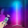 Rgb Floor Lamp Corner Standing Lamps Bedroom Led Bedside Decoration Living Room Art Decor Remote Indoor Party Stand Lighting