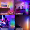 Rgb Floor Lamp Corner Standing Lamps Bedroom Led Bedside Decoration Living Room Art Decor Remote Indoor Party Stand Lighting