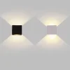 Up And Down Led Indoor Wall Lamp 6W 12W Aluminium Interior Wall Light Sconces Bedroom Living Room Corridor Stairs Daily Lighting