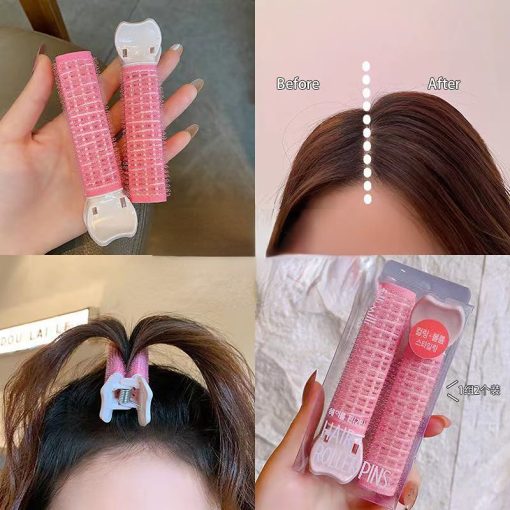 1/2Pcs Hair Rollers Hair Clip Volumizing Hair Root Fluffy Clip Bangs Hair Styling Clip Self-Adhesive Hair Curling Style Hairpins