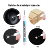 10Pcs White Markers Pen Waterproof Oily Pens Woodworking Deep Hole Scribing Tool Tire Painting Graffiti Notebook Drawing Supplie
