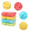 1Pc Soft Children Baby Towel Washcloth Bathing Feeding Cartoon Cat Cotton Towel For Newborn Infant Handkerchief Shower Cloth