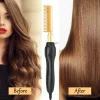 3 In 1 Electric Heating Comb Hair Straightener Curler Wet Dry Hair Iron Straightening Brush Hair Styling Tool