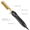 3 In 1 Electric Heating Comb Hair Straightener Curler Wet Dry Hair Iron Straightening Brush Hair Styling Tool