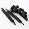 6PcsSet Lazy Heatless Curling Rod Headband No Heat Silk Curls Hair Rollers Sleeping Soft Hair Curlers Foam Rod Hair Styling