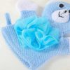 Baby Bath Gloves For Kids Toddlers Cartoon Animal Shape Shower Towel Washcloth Bathing Ball Children Wash Clean Shower Massage