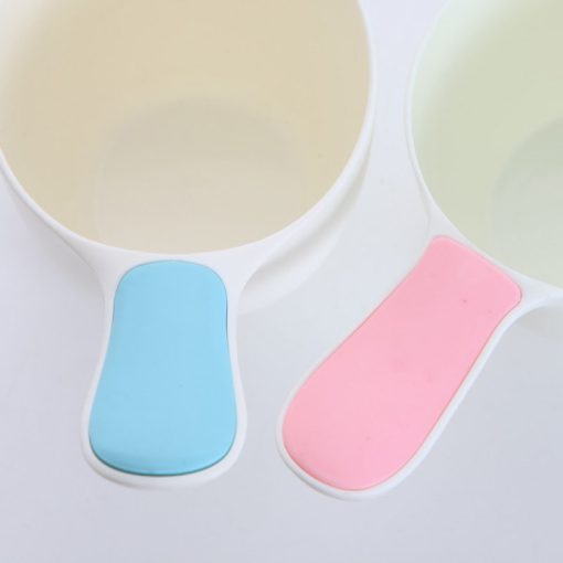 Baby Child Wash Hair Shampoo Rinse Cup Thick Bath Water Ladle Scoop For Kids An88