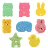 Baby Cute Animal Sponge Toys For Bathing, Natural Kids Infants, Toddler Bath Shower Time,Shapes Konjac Baby Bath Toys Tub Sponge