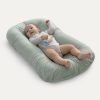 Baby Lounger & Infant Floor Seat Portable Baby Nest Bed For Girls Boys Organic Cotton Co Sleeper Bed Newborn Essentials