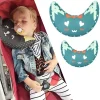 Baby Pillow For Car Moon Shape Infant Boys Girls Seat Belt Shoulder Support Cushion Sleeping Child Neck Head Protection Pillow