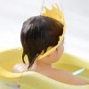 Baby Shower Cap Waterproof Shampoo Hat For Children Shower Toddler Protect Ears Eyes Girl Boy Adjustable Silicone Bathing Crown