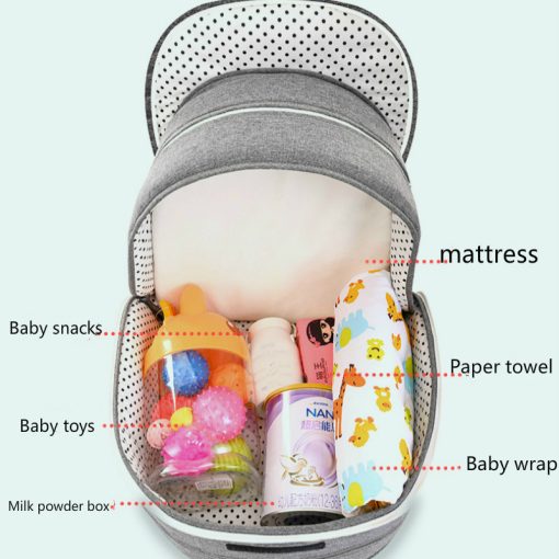 Breathable Portable Sleeping Baby Bed Crib Baby Multi-Function Travel Mosquito Nest For Newborns Portable Cribs Bassinet Bumper