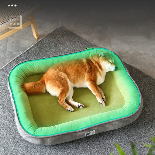 Dog Mat Thickened Oval Square Dog Sofa For Small Medium Large Dogs Cats Deep Sleep Nest Cushion Removable Washable Pet Bed