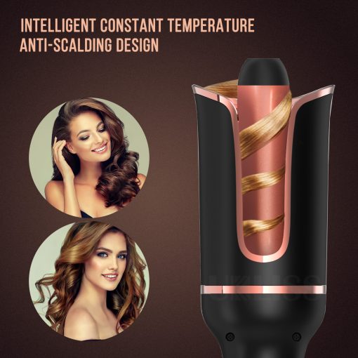 Automatic Hair Curler Rotating Ceramic Curling Iron Tongs Corrugation Curling Wand Hair Waver Styler Tools Auto Hair Crimpe