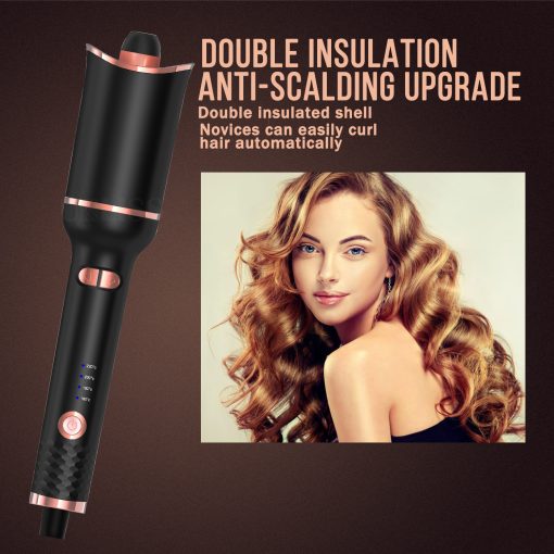 Automatic Hair Curler Rotating Ceramic Curling Iron Tongs Corrugation Curling Wand Hair Waver Styler Tools Auto Hair Crimpe