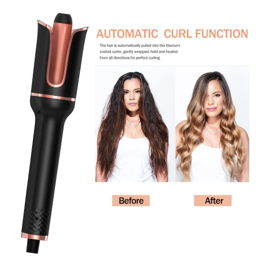 Automatic Hair Curler Rotating Ceramic Curling Iron Tongs Corrugation Curling Wand Hair Waver Styler Tools Auto Hair Crimpe