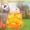 Household Non Toxic Wasp Catcher Accessories Cute Garden Hornets Traps Control Tools Fly Flies Insects Bugs Hanging Pot Supplies