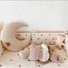 Kid Pillow Moon Shape Detachable Sleeping Children'S Headrest For Newborn Baby Bear Design Decorative Breastfeeding Pillow