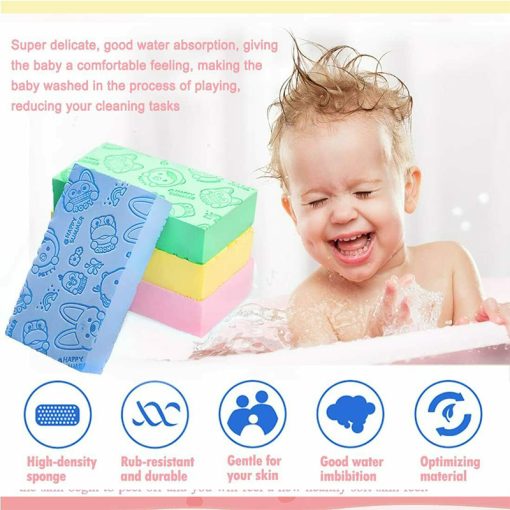 Kids Bath Sponge Body Dead Skin Remover Shower Massager Baby Bath Sponge Skin Exfoliating Body Clean Wash Tool Body Care