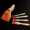 Memory Nylon Paint Brushes Set For Acrylic Oil Drawing Watercolor Wooden Painting Brush Tools Art Supplies