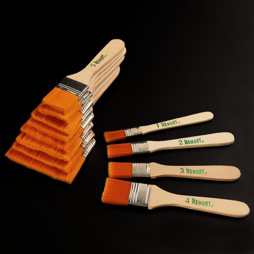 Memory Nylon Paint Brushes Set For Acrylic Oil Drawing Watercolor Wooden Painting Brush Tools Art Supplies