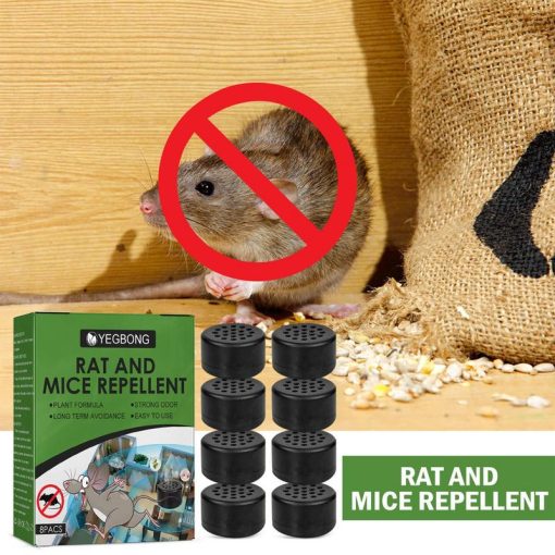 Mouse Repellant Ball Harmless Plant Extract Mice Rejecter Ball Natural Indoor Trap For Mice Rat Cockroach Home Kitchen Tools