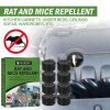 Mouse Repellant Ball Harmless Plant Extract Mice Rejecter Ball Natural Indoor Trap For Mice Rat Cockroach Home Kitchen Tools