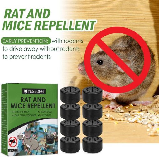 Mouse Repellant Ball Harmless Plant Extract Mice Rejecter Ball Natural Indoor Trap For Mice Rat Cockroach Home Kitchen Tools