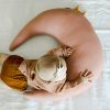 Nursing Pillow Decorative Newborn Prop Photography Cushion Pregnant Cushion Sleep Moon Shape Multifunction Breastfeeding Pillow