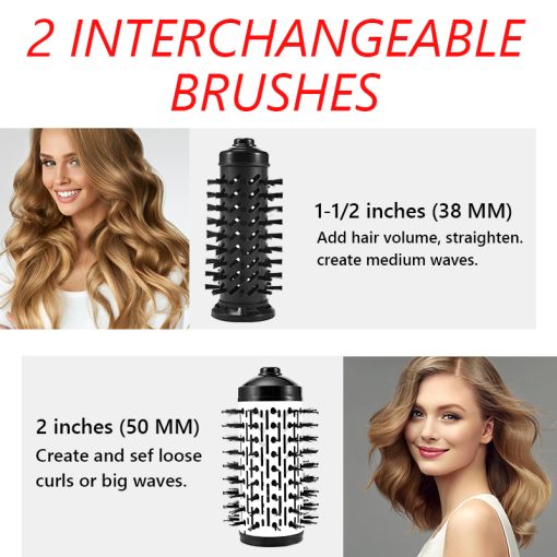 Professional Hair Dryer /Cold Air Blow Dryer Brush Air Brush Electric Hair Straightener And Curler Comb Hair Blow Styler